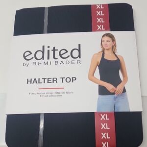 Edited By Remi Bader Black Halter Top